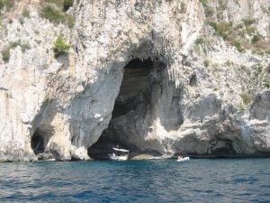 Gruta Azul en Isla de Capri