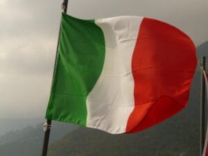 bandera de Italia